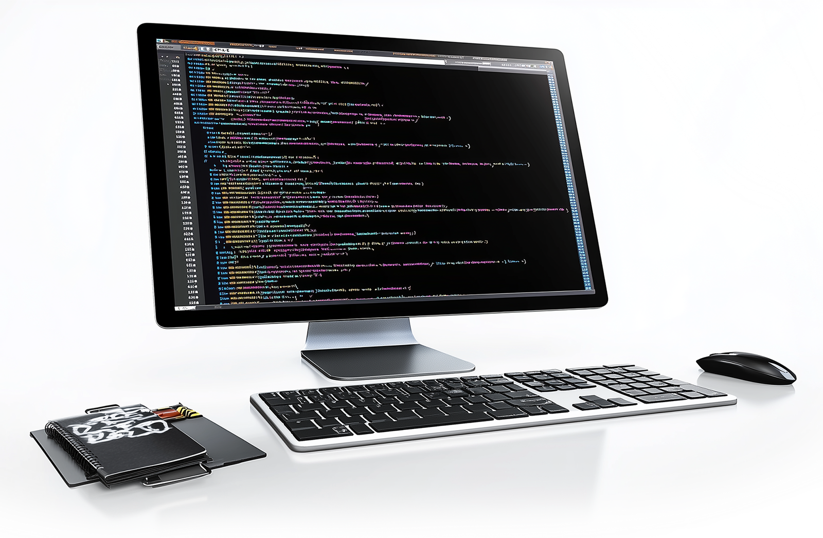 Tech environments use cases pc setup monitor keyboard mouse